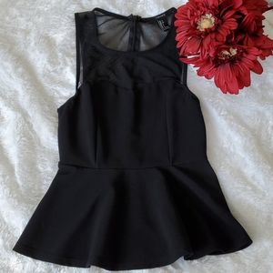 Black Tank flare top